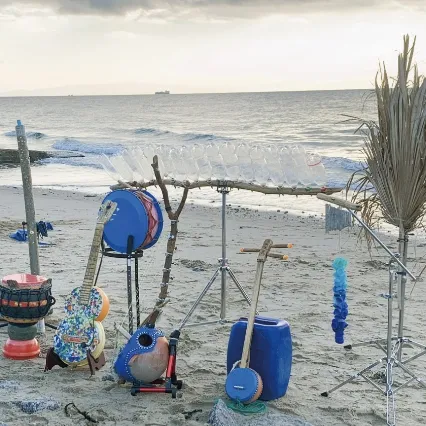 海洋ゴミを使った
音楽プロジェクト